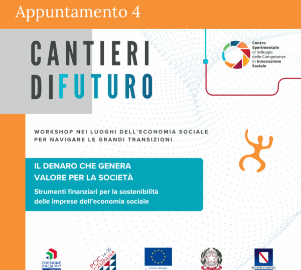 Il denaro che genera valore per la società: a Cava de’ Tirreni il quarto appuntamento di Cantieri di Futuro
